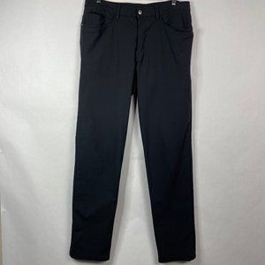 Lululemon  Men's Commission Pant Slim *Warpstreme  Dark Grey  Size 33x34